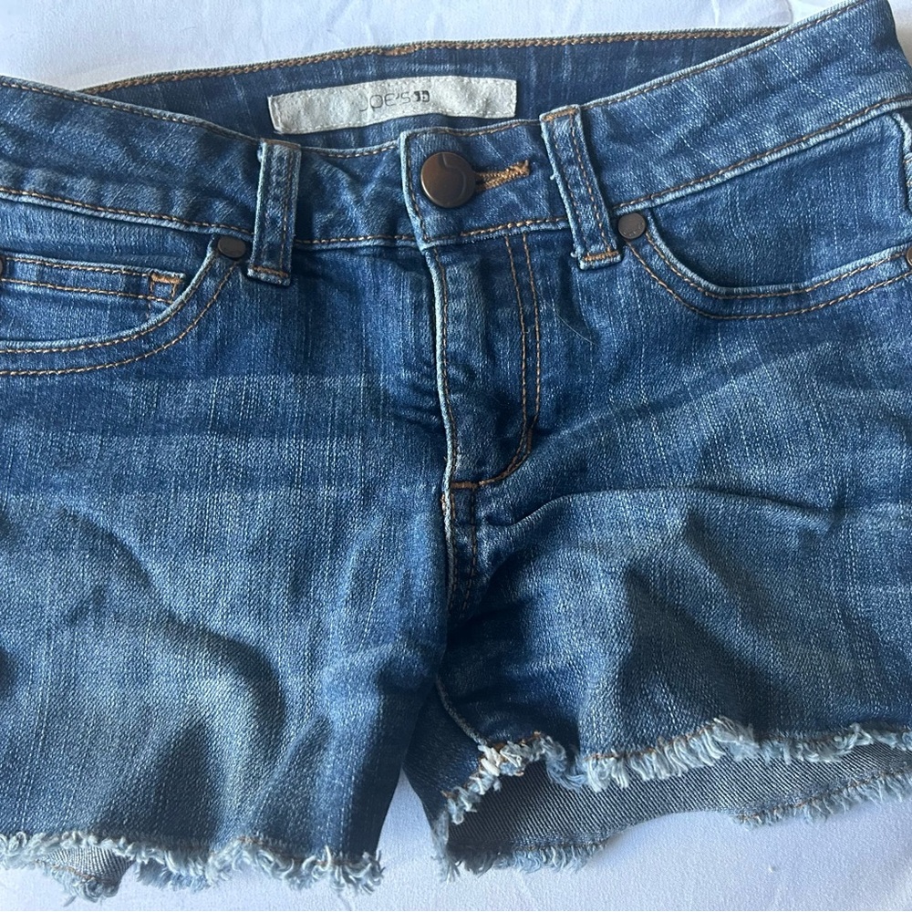 Joe's Jeans Dark Blue Denim Shorts Girls Size 10